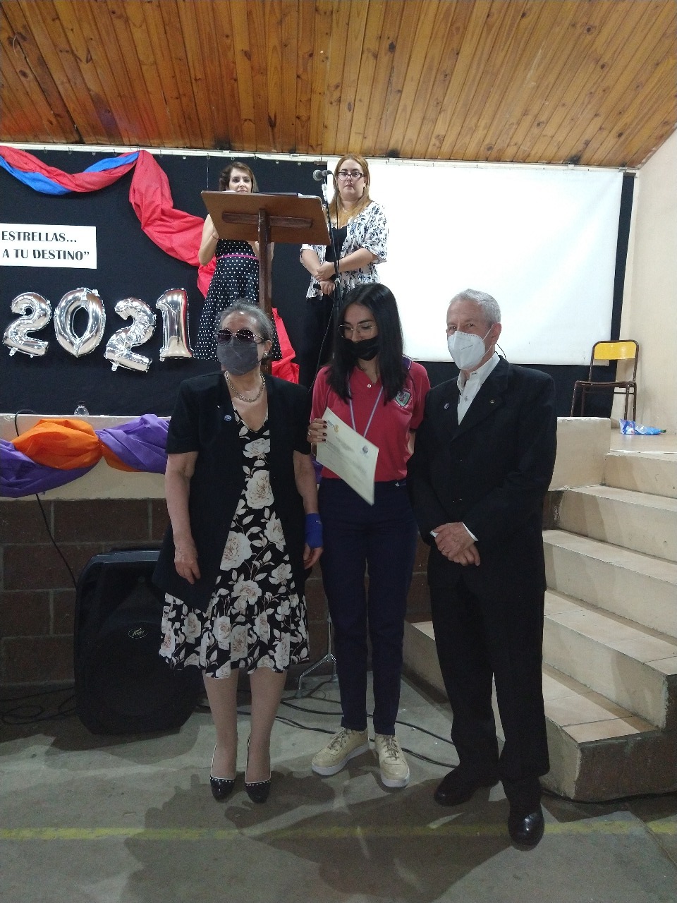 Entrega de distinciones ¨mejor compañero¨